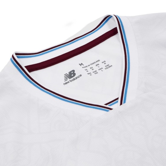 Camiseta visitante infantil West Ham United 2026/27 sin patrocinador