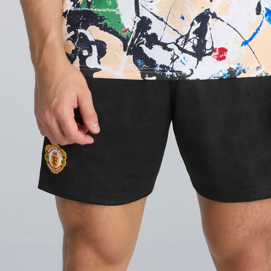 Pantalones cortos Stone Roses Manchester United 2025/26 para hombre