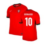 Camiseta de casa BERNARDO Portugal 2024/25 para hombres