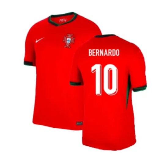 Camiseta de casa BERNARDO Portugal 2024/25 para hombres