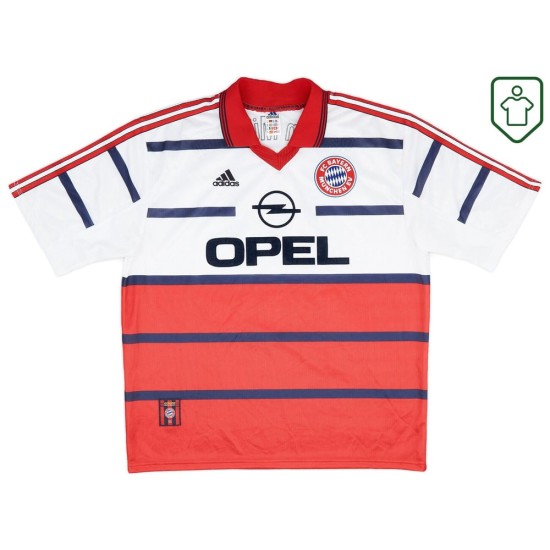 Camiseta retro Bayern Múnich 1998/00 visitante para hombre Matthäus #10