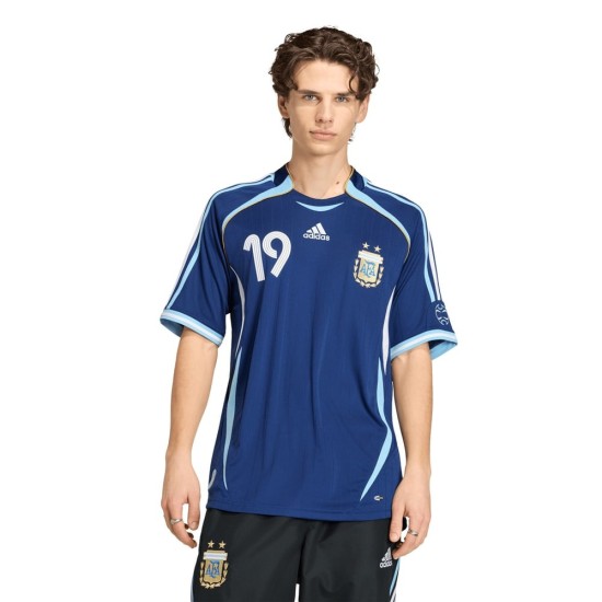 Camiseta Retro Visitante Argentina 2006 para Niño Messi #19 Camiseta Retro Visitante Argentina 2006 para Niño Messi #19