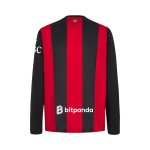 Camiseta de manga larga de local Milan 2026/27 para mujer