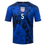 Antonee Robinson #5 USMNT Camiseta de Visita Mundial 2022