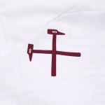 Conjunto visitante infantil West Ham United 2026/27