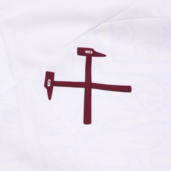 Conjunto visitante infantil West Ham United 2026/27