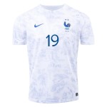 Karim Benzema #19 Francia Camiseta de Visita Mundial 2022