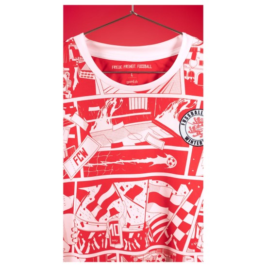 Camiseta de Calentamiento Tercera Hombre FC Winterthur 2025/26 Camiseta de Calentamiento Tercera Hombre FC Winterthur 2025/26
