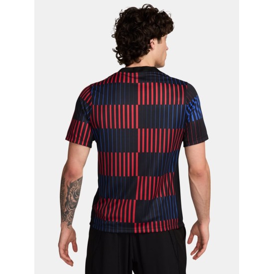 Camiseta de prematch de visitante de hombre FC Barcelona 2024/25 Camiseta de prematch de visitante de hombre FC Barcelona 2024/25