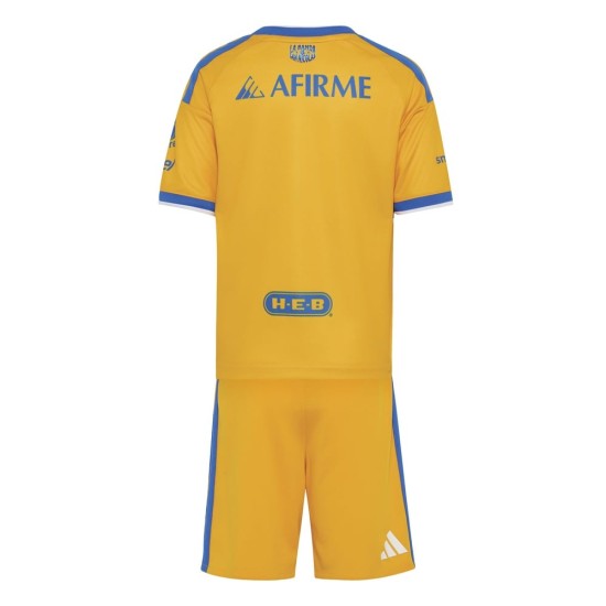 Kit de local Tigres UANL 2026/27 para niño Kit de local Tigres UANL 2026/27 para niño