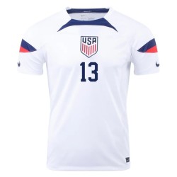 Jordan Morris #13 USMNT Camiseta de Local Mundial 2022 Jordan Morris #13 USMNT Camiseta de Local Mundial 2022