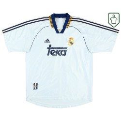 Hombre Camiseta retro local Real Madrid 1998/00 Raúl #7 Hombre Camiseta retro local Real Madrid 1998/00 Raúl #7