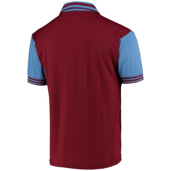Camiseta Retro de Casa Aston Villa Infantil 1980
