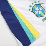 Brasil Pantalones Cortos de Visita Copa América 2024 Brasil Pantalones Cortos de Visita Copa América 2024