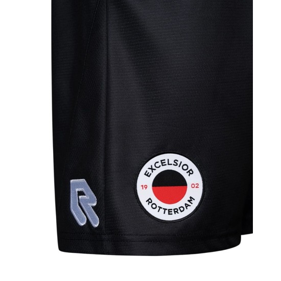 Pantalones Cortos de Local Excelsior Rotterdam 2026/27 - Negros para Hombre Pantalones Cortos de Local Excelsior Rotterdam 2026/27 - Negros para Hombre