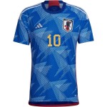 Takumi Minamino #10 Japón Camiseta de Local Mundial 2022 Takumi Minamino #10 Japón Camiseta de Local Mundial 2022