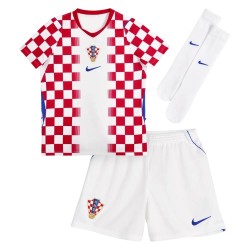 Conjunto de la Copa Mundial 2026 de Croacia Primera Equipación para Niño