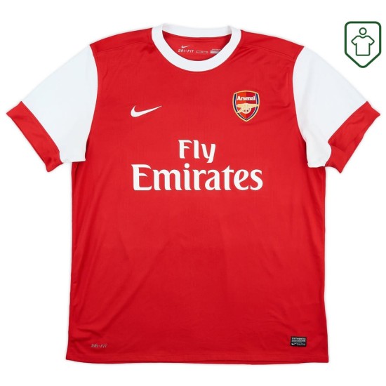 Camiseta retro local hombre Arsenal 2010/11 Fabregas #4