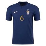 Paul Pogba #6 Francia Camiseta de Local Mundial 2022 Paul Pogba #6 Francia Camiseta de Local Mundial 2022