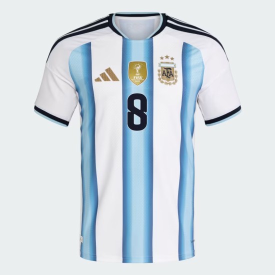 Camiseta Oficial Local Argentina 2026 Hombre E. FERNÁNDEZ #8