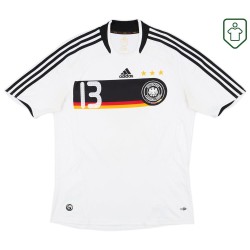 Camiseta retro local Alemania 2008/09 para hombre Ballack #13 Camiseta retro local Alemania 2008/09 para hombre Ballack #13