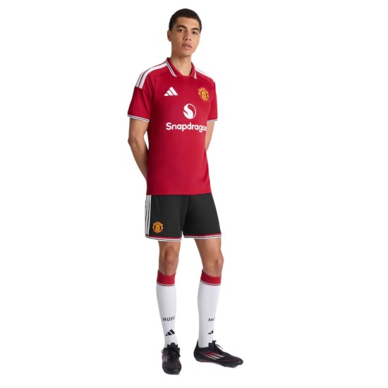 Pantalones Cortos Locales Femeninos Manchester United 2026/27 - Negro