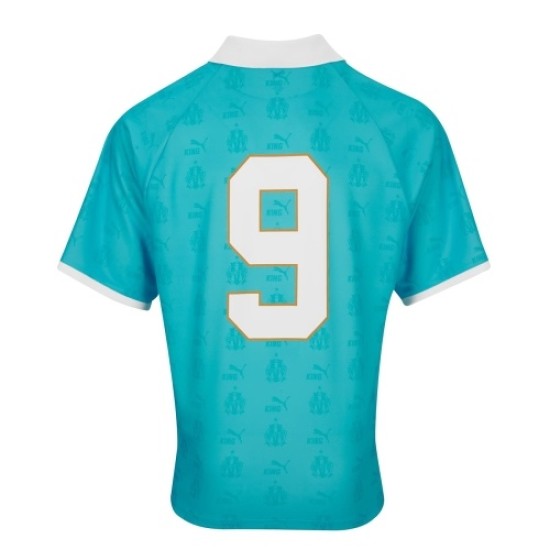 Camiseta Retro King OM #9 - Azul Niño