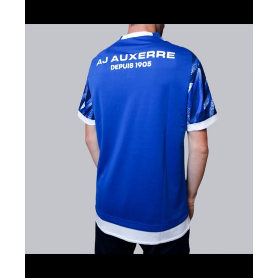 Camiseta de calentamiento tercera AJ Auxerre 2025/26 hombre - Azul Camiseta de calentamiento tercera AJ Auxerre 2025/26 hombre - Azul
