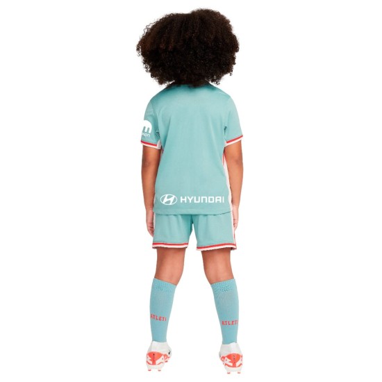 Kit de visitante de niño Atlético Madrid 2024/25