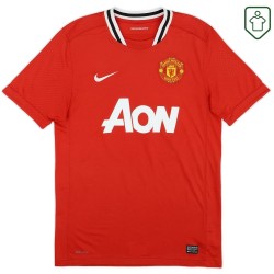 Camiseta retro local hombre Manchester United 2011/12 Rooney #10