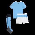 Kit Local Manchester City 2025/26 Niño