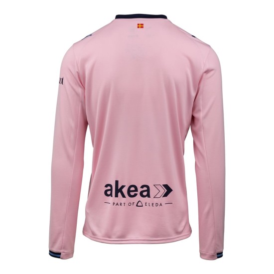 Camiseta de Visitante de Manga Larga Malmö FF 2025 para Niño - Rosa