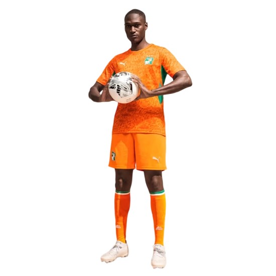 Pantalón Corto de la Copa Mundial 2026 de Costa de Marfil Primera Equipación para Hombre Pantalón Corto de la Copa Mundial 2026 de Costa de Marfil Primera Equipación para Hombre