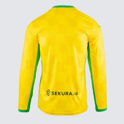 Camiseta de Manga Larga Local de Norwich City 2024/25 para Hombres Camiseta de Manga Larga Local de Norwich City 2024/25 para Hombres