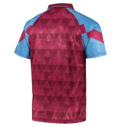 Camiseta Retro Aston Villa 1990 - Roja Hombre