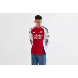 Camisa de casa de manga larga para hombre Arsenal 2024/25 Camisa de casa de manga larga para hombre Arsenal 2024/25