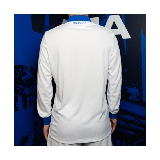 Niño AJ Auxerre 2025/26 Camiseta Heritage de Manga Larga 120.º Aniversario