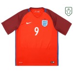 Camiseta retro visitante Inglaterra 2016/17 para hombre Kane #9