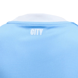 Camiseta Manchester City 2026/27 Home de Manga Larga para Niño