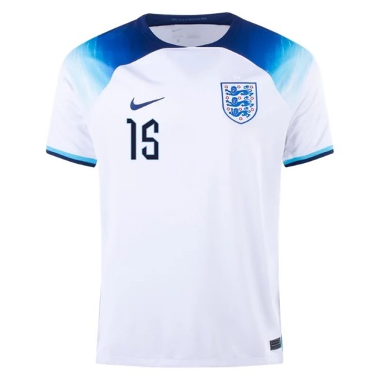 Jack Grealish #15 Inglaterra Camiseta de Local Mundial 2022 Jack Grealish #15 Inglaterra Camiseta de Local Mundial 2022