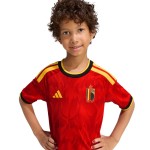 Conjunto de la Copa Mundial 2026 de Bélgica Primera Equipación para Niño Conjunto de la Copa Mundial 2026 de Bélgica Primera Equipación para Niño