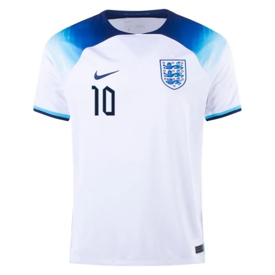 Jude Bellingham #10 Inglaterra Camiseta de Local Mundial 2022