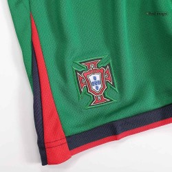 Camiseta+Pantalones Cortos Infantil Portugal de Local EURO 2024
