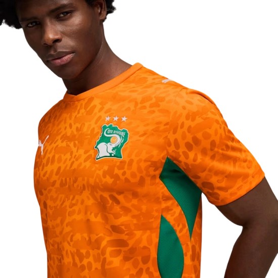 Camiseta de la Copa Mundial 2026 de Costa de Marfil Primera Equipación para Hombre Camiseta de la Copa Mundial 2026 de Costa de Marfil Primera Equipación para Hombre