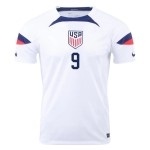 Ricardo Pepi #9 USMNT Camiseta de Local Mundial 2022 Ricardo Pepi #9 USMNT Camiseta de Local Mundial 2022