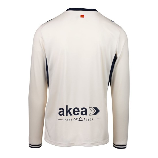 Camiseta de manga larga de visitante Malmö FF 2026 - Blanca para niños Camiseta de manga larga de visitante Malmö FF 2026 - Blanca para niños