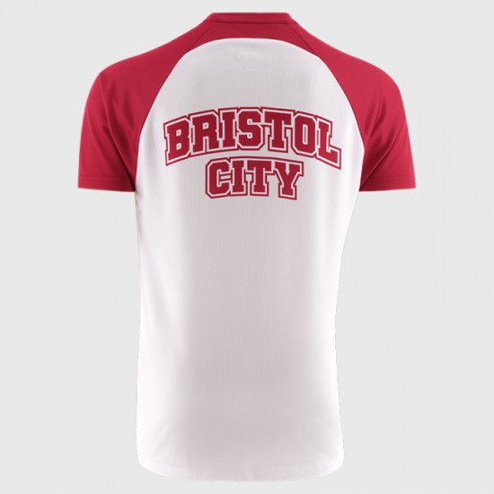 Camiseta calentamiento local Bristol City 2025/26 mujer Camiseta calentamiento local Bristol City 2025/26 mujer