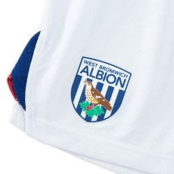 Pantalones cortos locales West Bromwich Albion 2024/25 para niños - Blanco
