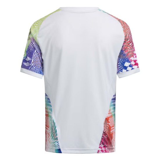 Camiseta Previa al Partido Tercera Hombre Inter Miami CF 2025 - Blanca Camiseta Previa al Partido Tercera Hombre Inter Miami CF 2025 - Blanca