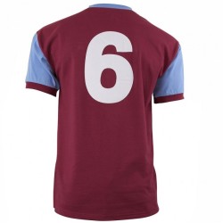 Camiseta Retro Bobby Moore Primera West Ham United Infantil 1958 #6